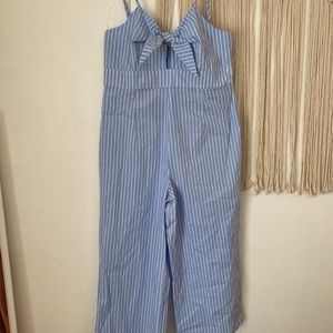 Pinstripe light blue and white jumper!